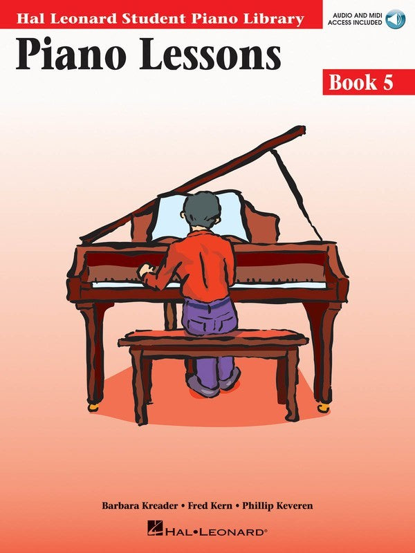 Piano Lessons - Book 5 - with Audio Access