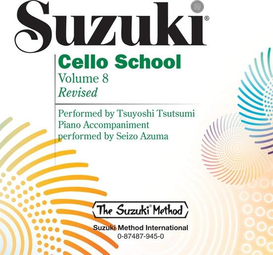 Suzuki Cello School Volume 8, CD Only