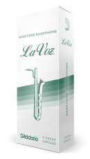 Rico La Voz Baritone Saxophone Reeds, 5-Pack