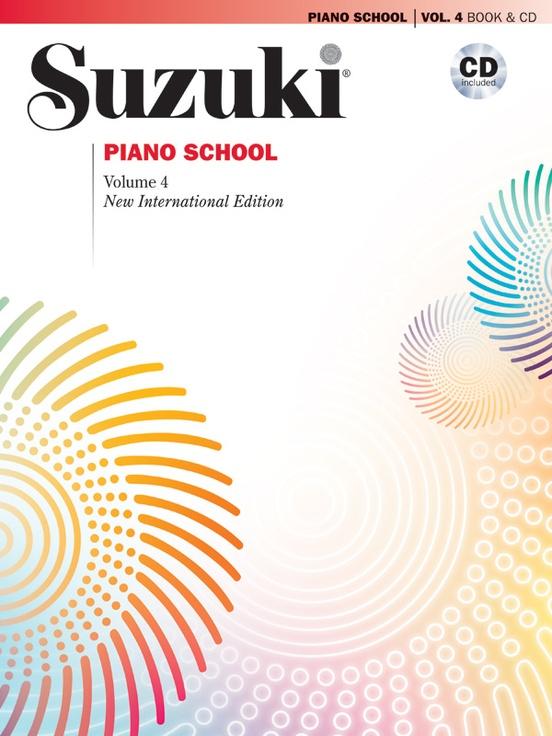 Suzuki Piano School Volume 4, Book & CD