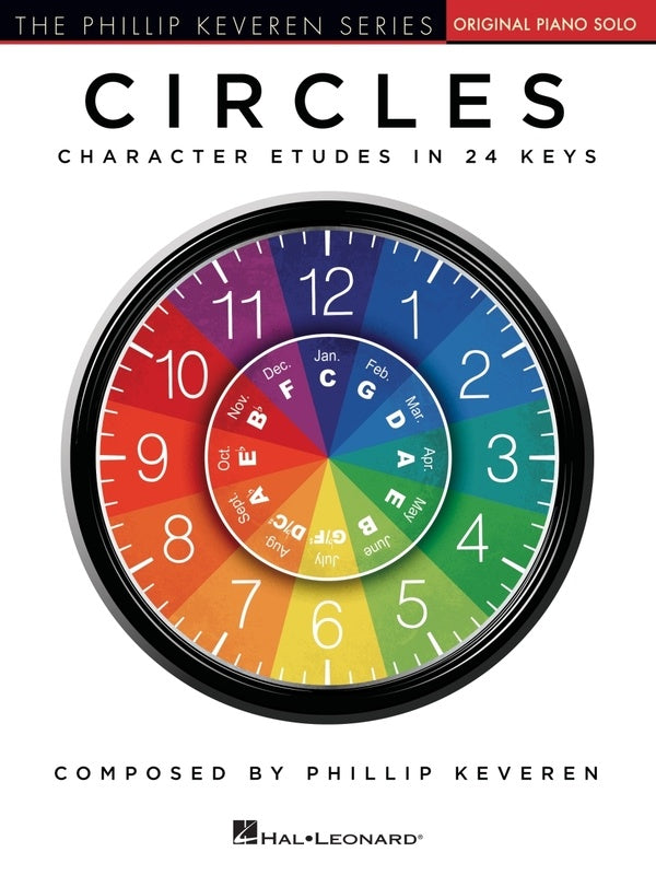 Circles: 24 Character Etudes By Phillip Keveren