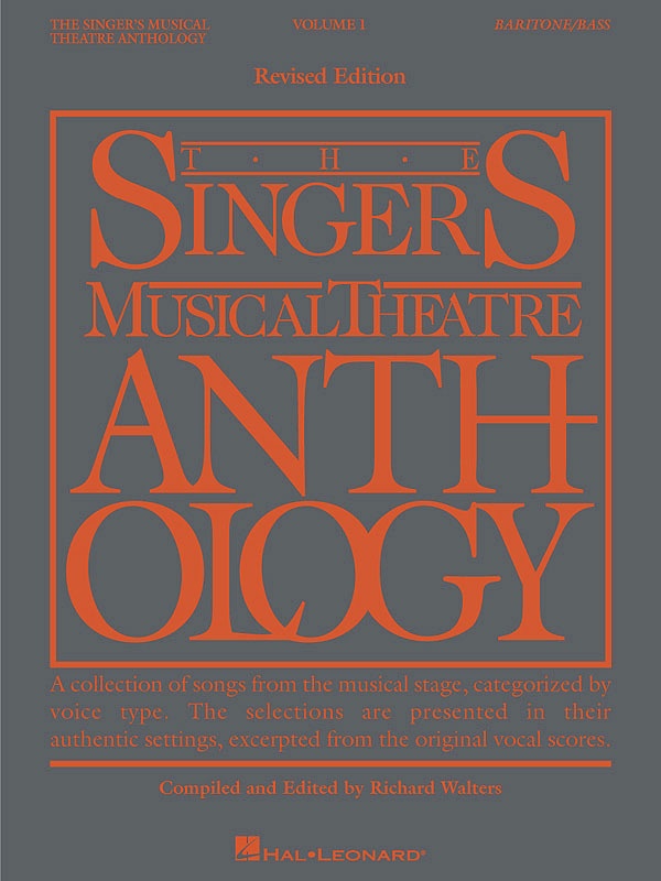 The Singer's Musical Theatre Anthology Vol.1 - Baritone/Bass