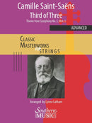 Third of Three - Themes from Symphony No. 3 - arr. Lynne Latham (String Orchestra Grade 4.5)