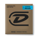 Dunlop Stainless Steel Flat Wound Bass Strings