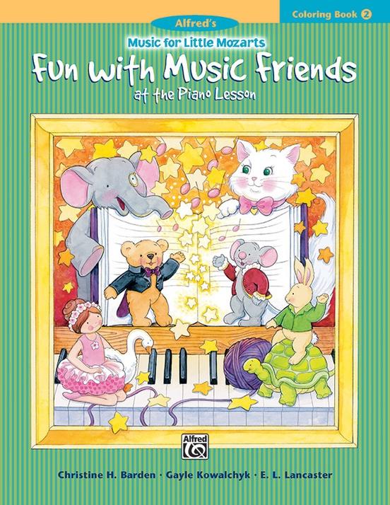 Music for Little Mozarts Coloring Book 2