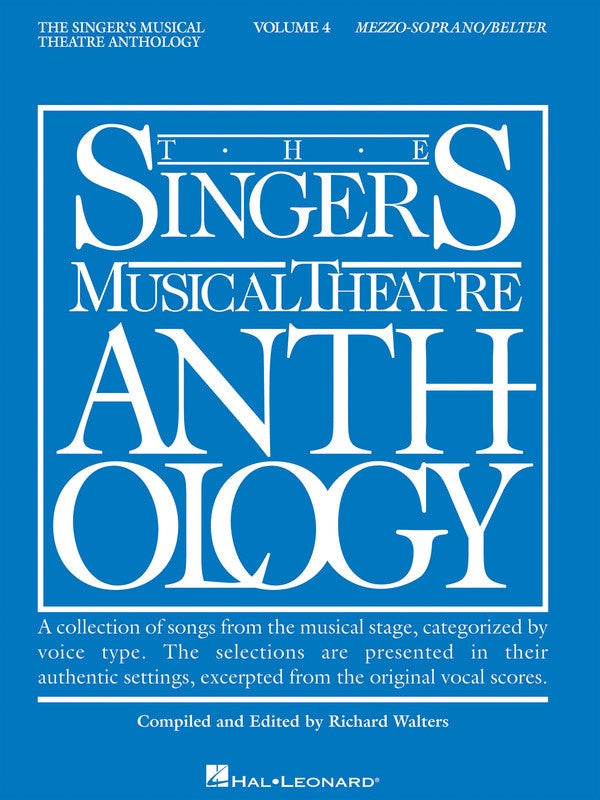 The Singer's Musical Theatre Anthology Vol.4 - Mezzo Soprano