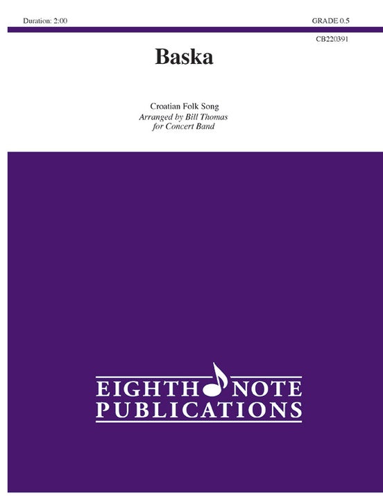 Baska - arr. Bill Thomas (Concert Band Grade 0.5)