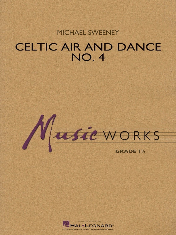Celtic Air and Dance No. 4 - arr. Michael Sweeney (Grade 1)