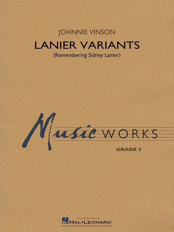 Lanier Variants - arr. Johnnie Vinson (Grade 3)