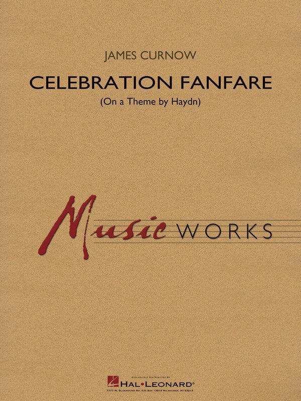 Celebration Fanfare (On A Theme By Haydn) - arr. James Curnow (Concert Band Grade 5)