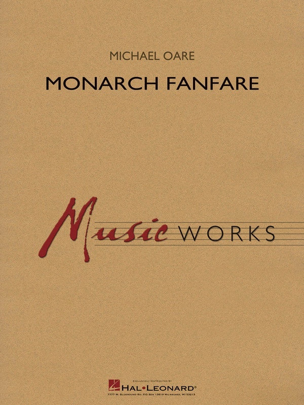 Monarch Fanfare - arr. Michael Oare (Grade 4)