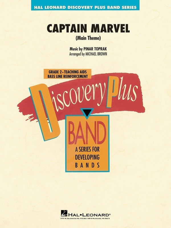 Captain Marvel (Main Theme) - arr. Michael Brown (Grade 2)