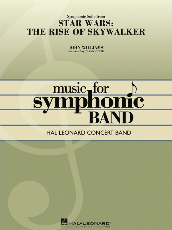Symphonic Suite from Star Wars: The Rise of Skywalker - arr. Jay Bocook (Grade 4)