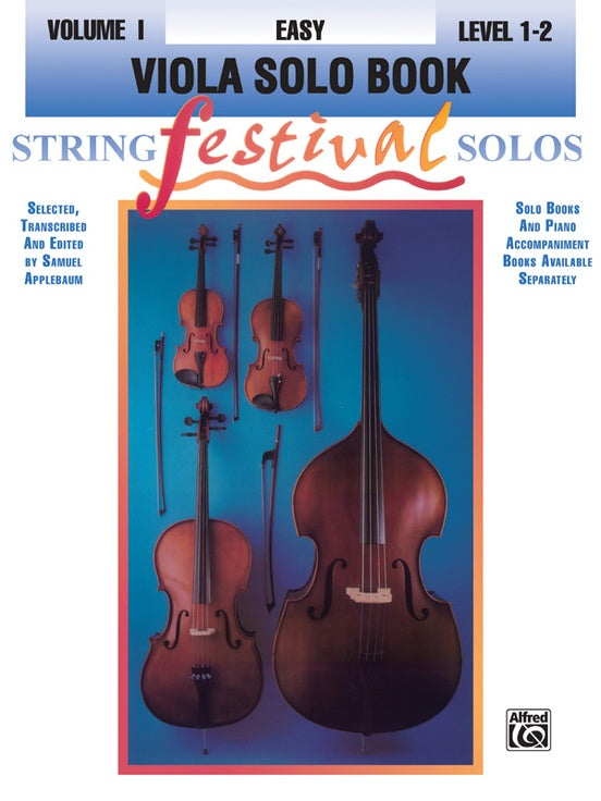 String Festival Solos for Viola- Book 1