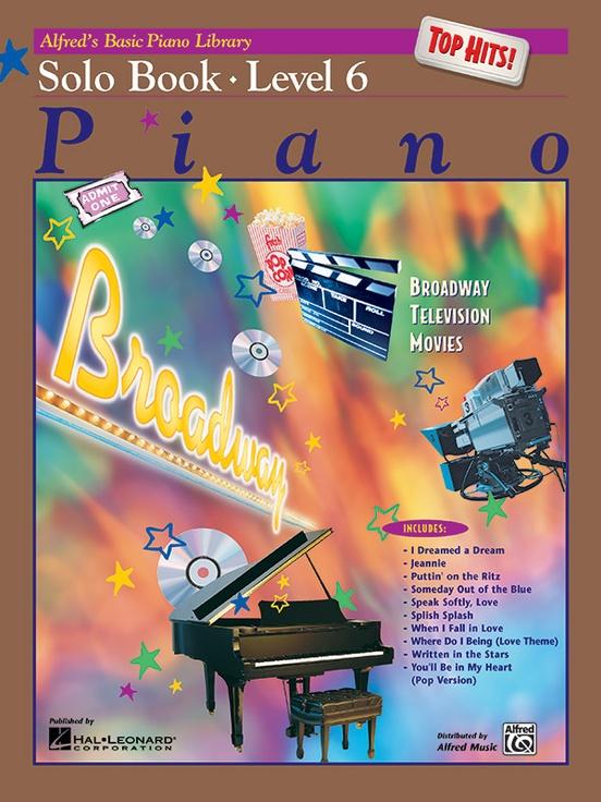 Alfred's Basic Piano Library: Top Hits Solo Book 6