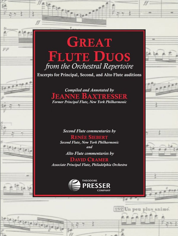 Baxtresser: Great Flute Duos From The Orchestral Repertoire