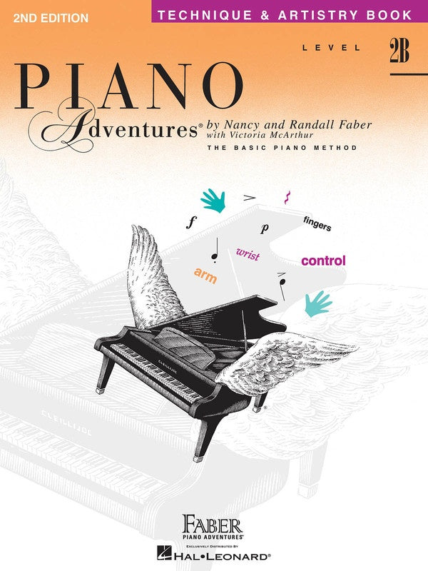 Piano Adventures Level 2B - Technique & Artistry Book