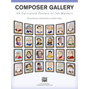 Composer Caricature Gallery Poster Set
