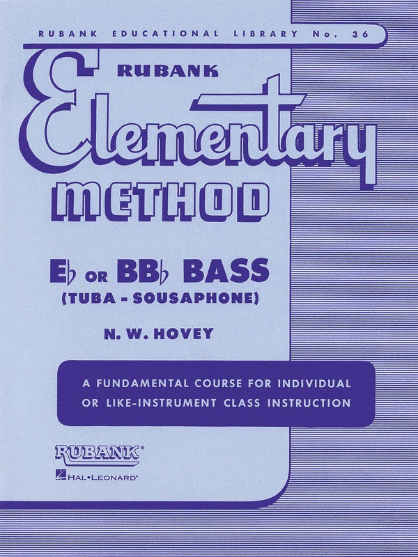 Rubank Elementary Method - Bass/Tuba (BC)