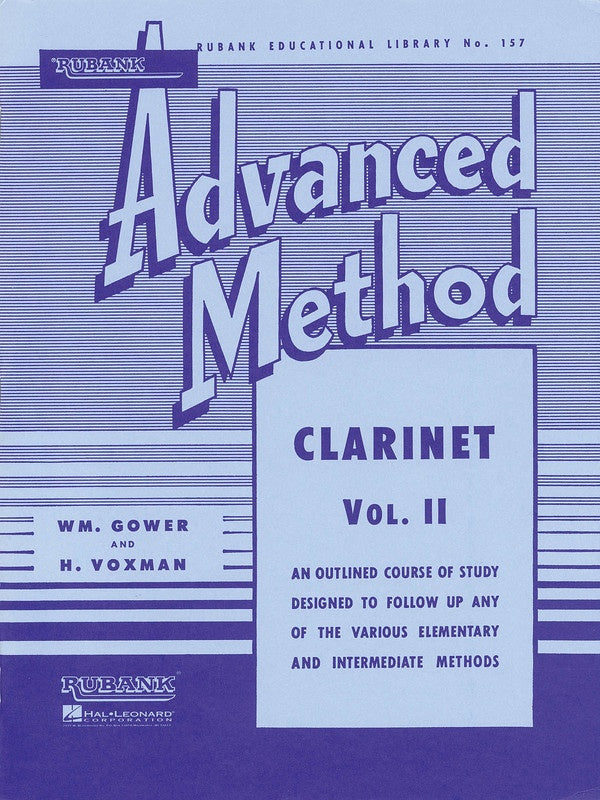 Rubank Advanced Method - Clarinet, Vol. 2