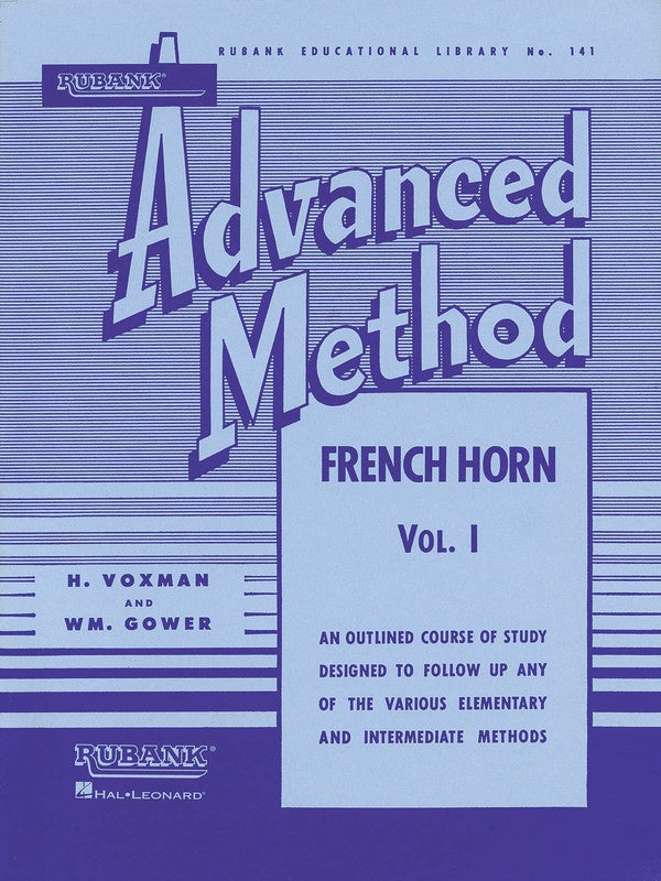 Rubank Advanced Method - French Horn in F or E-flat, Vol. 1
