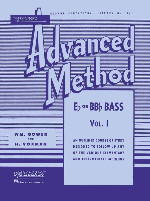 Rubank Advanced Method - Bass/Tuba (BC), Vol.1