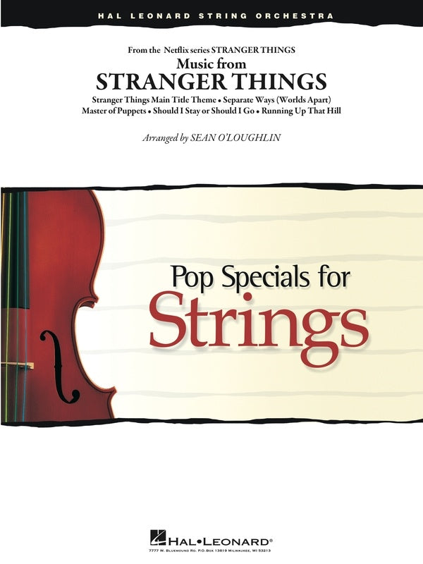 Music from Stranger Things - arr. Sean O'Loughlin (Grade 3-4)