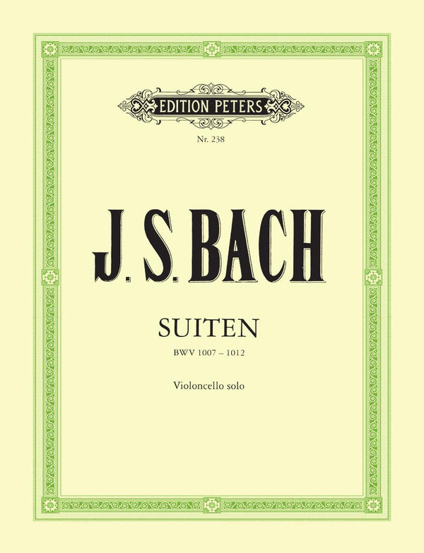 Bach: 6 Suites BWV 1007-1012 for Solo Cello