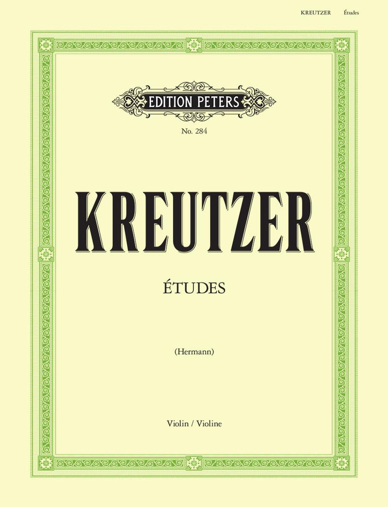 Kreutzer: 42 Studies or Caprices for Violin