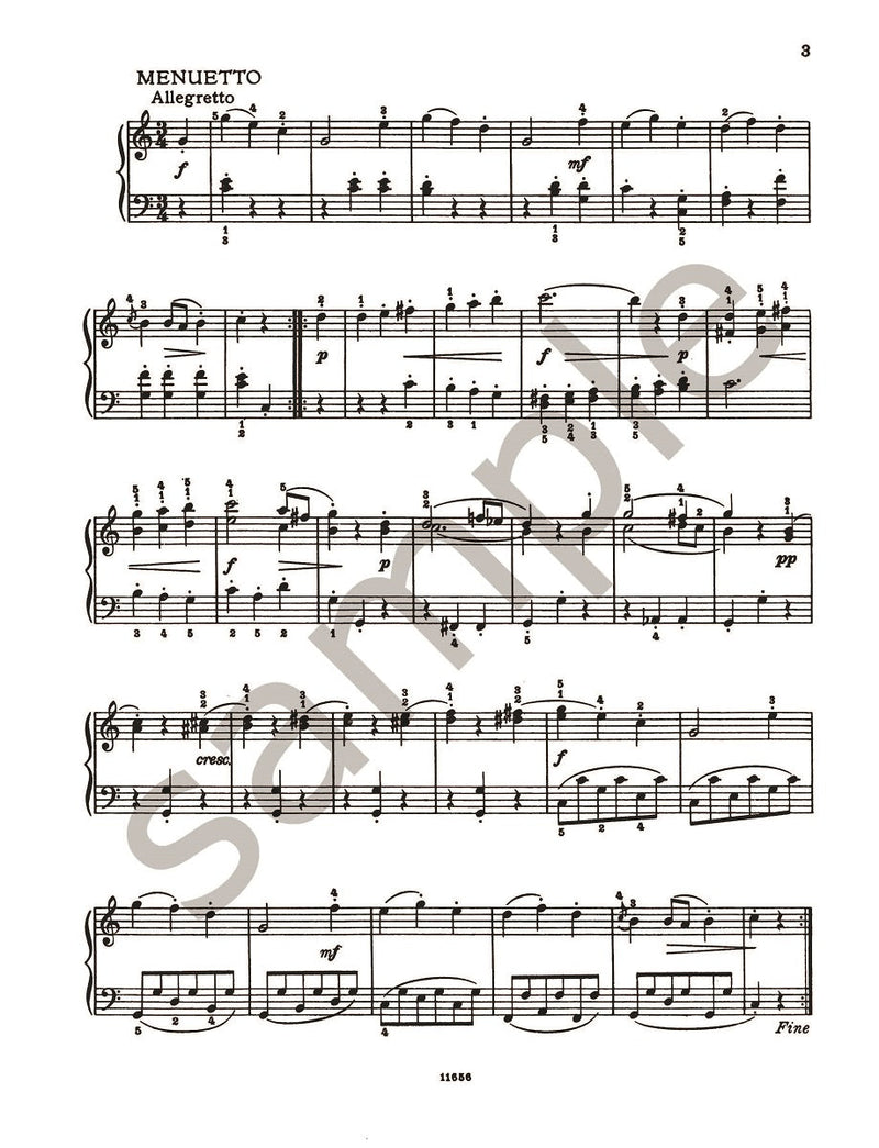 Mozart: 6 Viennese Sonatinas for Piano