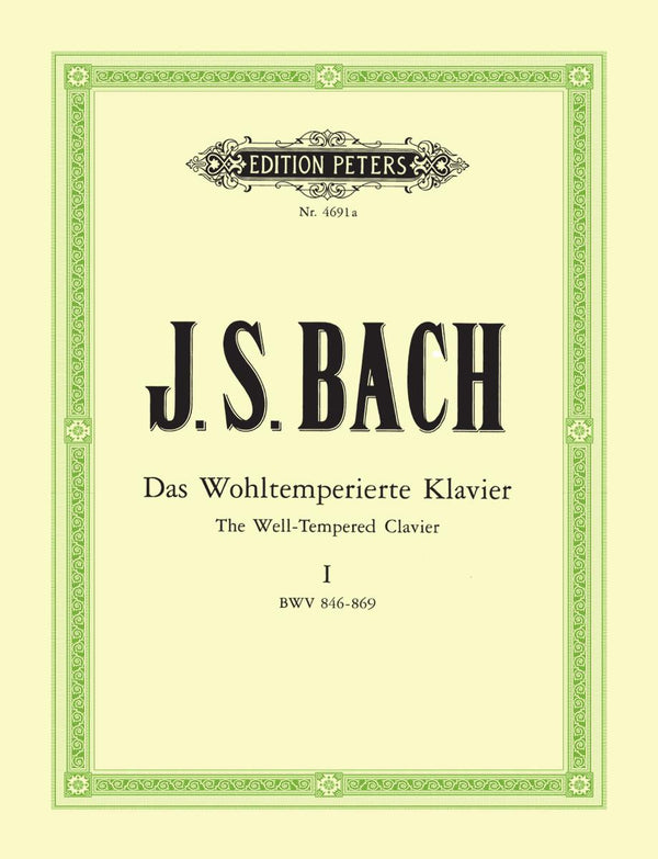 Bach: 48 Preludes and Fugues Vol. 1 BWV 846-869 for Piano