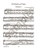 Shostakovich: 24 Preludes and Fugues Op. 87 Vol. 1 Nos. 1-12 for Solo Piano