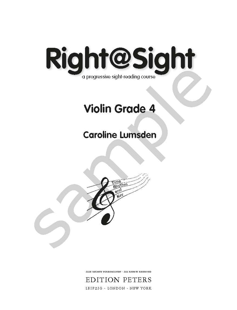 Right@Sight for Violin, Grade 4