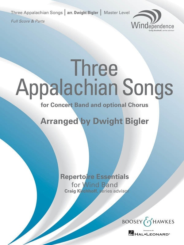 Three Appalachian Songs (Band And Opt. Chorus) - arr. Dwight Bigler (Grade 4)
