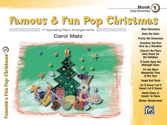 Famous & Fun Pop Christmas Book 1