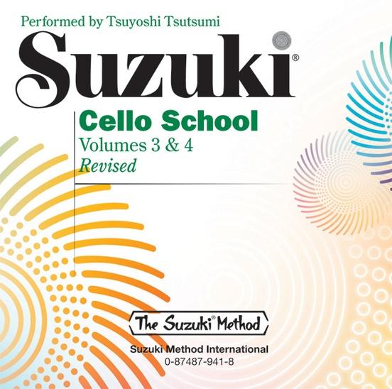 Suzuki Cello School Volume 3 & 4, CD Only