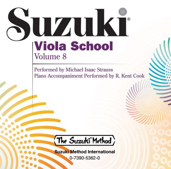Suzuki Viola School Volume 8, CD Only