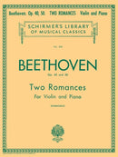 Beethoven: Two Romances for Violin and Piano
