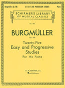 25 Easy and Progressive Studies for the Piano Op. 100