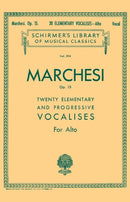 Marchesi: Twenty Elementary and Progressive Vocalises, Op.15