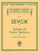 Ševčík: School of Violin Technics (Op. 1, Part I)