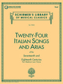 Twenty-Four Italian Songs and Arias