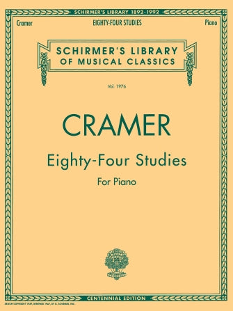 Cramer: 84 Studies for Piano