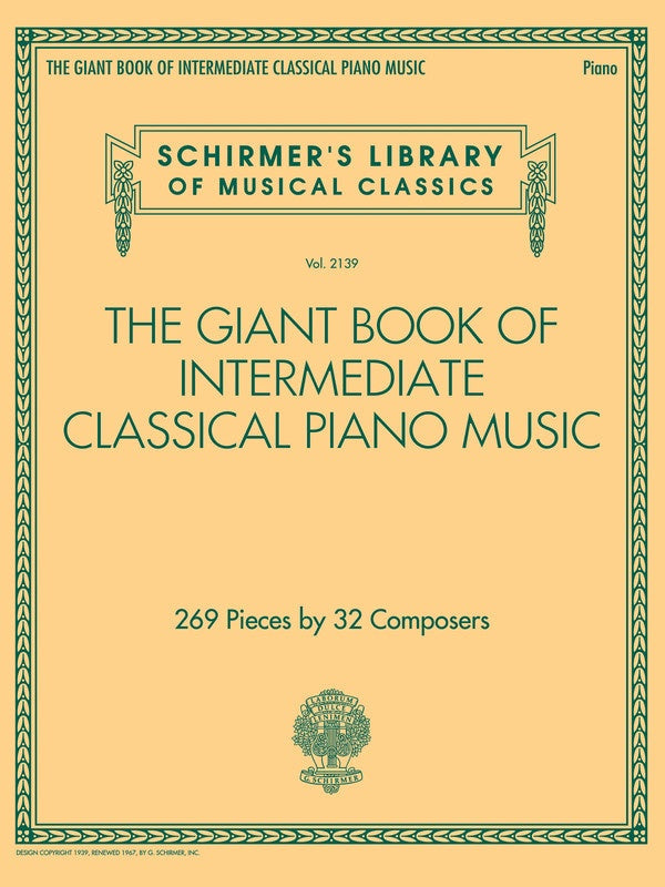 The Giant Book of Intermediate Classical Piano Music