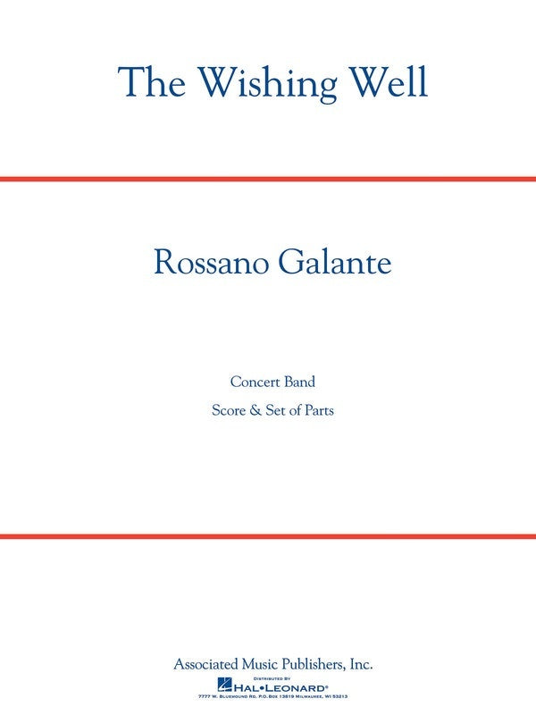 The Wishing Well - arr. Rossano Galante (Grade 3.5)