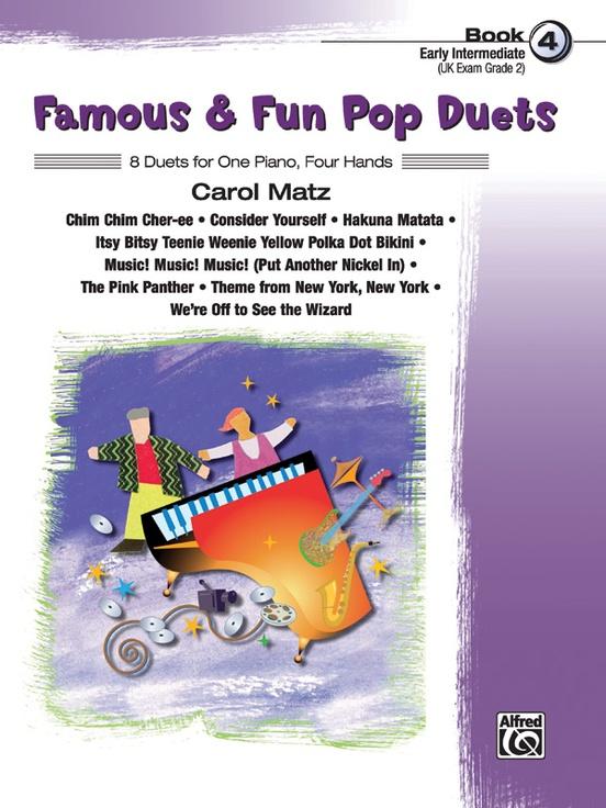 Famous & Fun Pop Duets Book 4