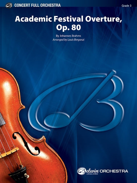 Academic Festival Overture Op. 80 - arr. Louis Bergonzi (Grade 3)