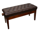 Deluxe Adjustable Duet Piano Bench
