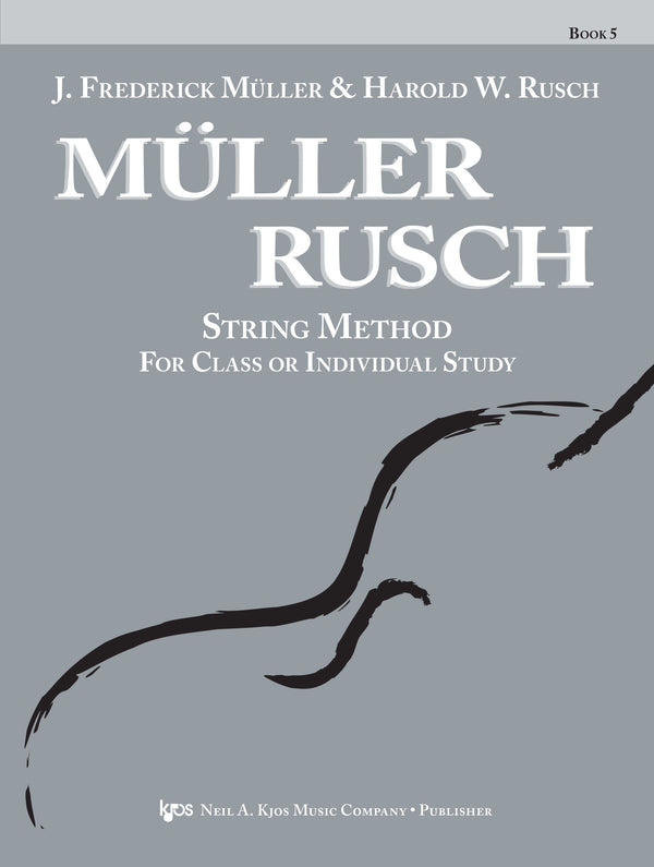 Müller-Rusch String Method Book 5 - String Bass