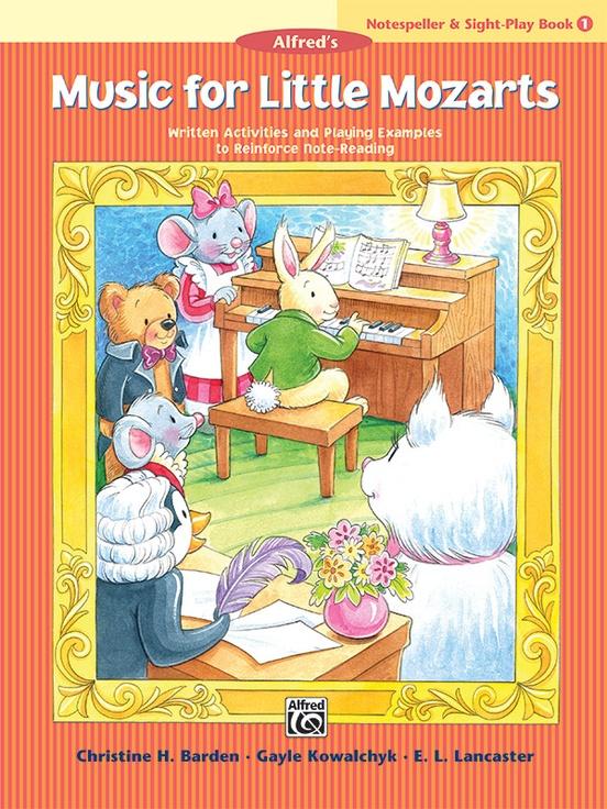 Music for Little Mozarts Notespeller Book 1